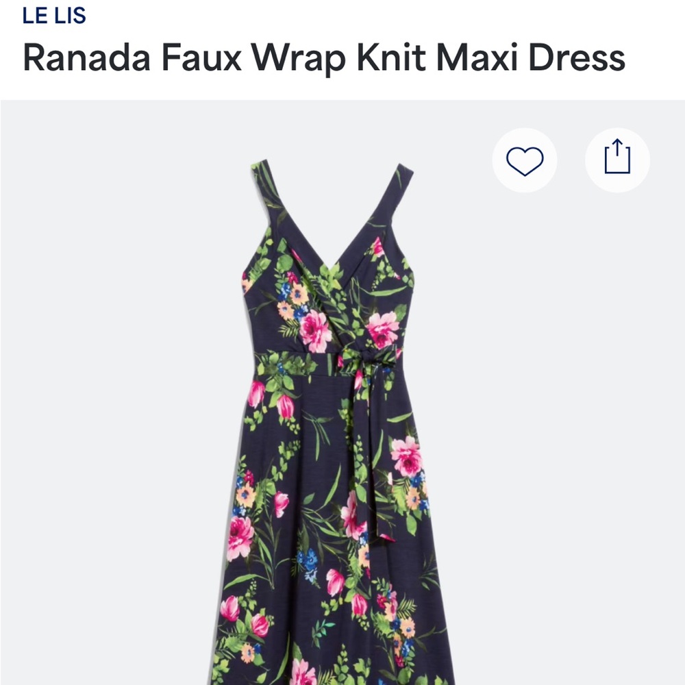 Beautiful floral maxi dress